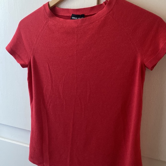 Georgia Armani short sleeve sweater - Picture 8 of 17